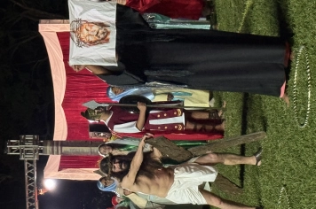 Foto - Encenação da Paixão de Cristo