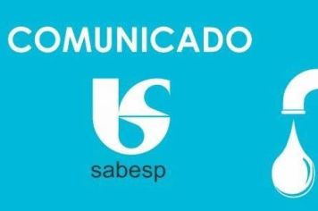 Comunicado Sabesp