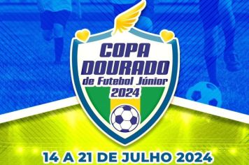 Vem aí a COPA DOURADO de Futebol Júnior 2024!